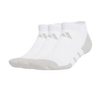 adidas Unisex ESSENTIALS CLIMACOOL LOW CUT 3PP, White/Grey Two, 2.5-4