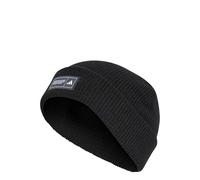 adidas Unisex Essentials Cuffed Beanie, Black/White, XXS