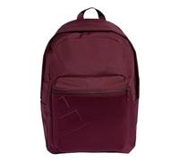 adidas Unisex ESSENTIALS EMBOSSED LOGO BACKPACK, maroon, One size