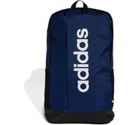 adidas Unisex Essentials Linear Backpack in Navy Blue & Black - Volume: 22.5 L