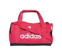 adidas Unisex Essentials Linear Duffel Bag Duffel_Bag, Power Pink/White, One Size