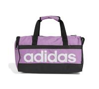 adidas Unisex Essentials Linear Duffel Bag, preloved Purple/White, M