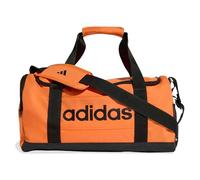 adidas Unisex Essentials Linear Duffel Bag, Pure Orange/Black, One Size