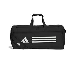 adidas Unisex Essentials Training Duffel Bag, Black/White, M
