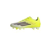 adidas Unisex F50 Club Firm Ground/Multi Ground Football Boots, Team Solar Yellow 2/core Black/Lucid red, 10.5 UK