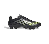 adidas Unisex F50 Club Firm Multi Ground Football Boots, Core Black/Iron Metallic/Lucid Lemon, 6.5 UK