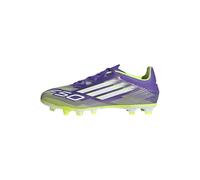 adidas Unisex F50 Club Firm Multi Ground Football Boots, Purple Rush/Cloud White/Lucid Lemon, 10.5 UK
