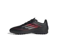 adidas Unisex F50 Club Football Boots Turf, core Black/Iron met./Lucid red, 10.5 UK