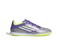 adidas Unisex F50 Club Indoor Football Boots, Purple Rush/FTWR White/Lucid Lemon, 8 UK