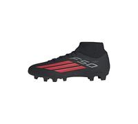 adidas Unisex F50 Club Mid Cut Firm Ground/Multi Ground Football Boots, core Black/Lucid red/core Black, 5 UK