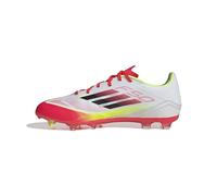 adidas Unisex F50 League Football Boots FG/MG, Cloud White/Core Black/Solar Yellow, 9 UK