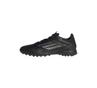 adidas Unisex F50 League Football Boots Turf, Core Black/Iron Metallic/Gold, 11 UK