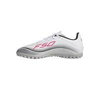 adidas Unisex F50 Messi Club Turf Football Boots, FTWR White/Lucid red/Silver met, 13 UK