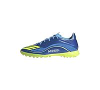 Adidas Unisex F50 Messi League Turf Sneaker, Team Royal Blue/Solar Yellow/Semi Blue Burst, 6.5 UK