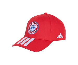 adidas Unisex Fc Bayern Munich Hat, Better Scarlet/White, M-L