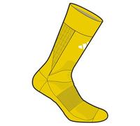adidas Unisex Football Crew Performance Socks Cushioned Socks, team yellow/white, S