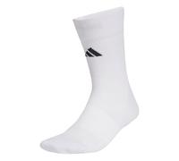 adidas Unisex Football Crew Performance Socks Light, white/white/black, 8.5-10