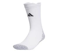 adidas Unisex Football GRIP Knitted Crew Performance Socks Cushioned, White/Black, 6.5-8