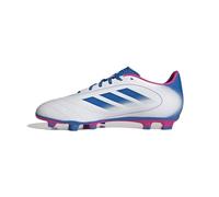 adidas Unisex Goletto Ix Firm Multi Ground Sneaker, White Royal Blue Pink Team Shock, 5 UK