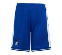 adidas Unisex Greece 26 Home Kids Shorts Blue Sizes 7-8Y to 13-14Y New