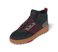 adidas Unisex Hoops 4.0 MID Shoes, Aurora Ink/Better Scarlet/GUM4, 6.5 UK