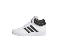 adidas Unisex Hoops 4.0 MID Shoes, Cloud White/Core Black/Grey Two, 5 UK