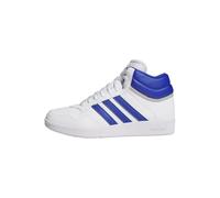 adidas Unisex Hoops 4.0 MID Shoes, FTWR White/Team Royal Blue/Grey Two, 8.5 UK