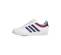 adidas Unisex Hoops 4.0 Shoes, Cloud White/Dark Blue/Team Power Red 2, 6 UK