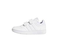 adidas Unisex Hoops Lifestyle Basketball Hook-and-Loop Shoes Gymnastics, Cloud White/Cloud White/Cloud White, 11 UK