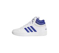 adidas Unisex Hoops MID Classic Shoes, FTWR White/Team Royal Blue/Orbit Grey, 5.5 UK