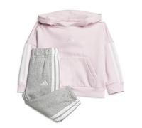 Adidas Infant Girls Essentials Joggers Set Size: 12-18m, Colour: Pink