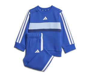 adidas Unisex Infant SEASONAL ESSENTIALS TIBERIO 3 STRIPES FLEECE CREW SET 9-12 Months