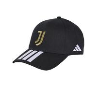 adidas Unisex Juventus Hat, Black/White/Khaki, XXS-XS