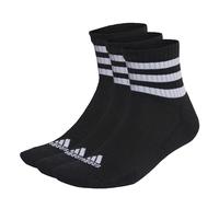 adidas 3-Stripes Cushioned Sportswear Mid-Cut Socks 3 Pairs
