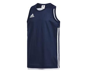adidas Unisex Kids 3G Speed Reversible Jersey, Collegiate Navy/White, 5-6 Years