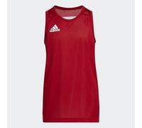 adidas Unisex Kids 3G Speed Reversible Jersey, Power Red/White, 11-12 Years