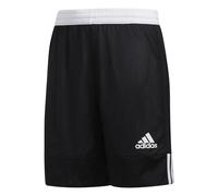 adidas Unisex Kids 3G Speed Reversible Shorts, Black / White, 11-12 Years