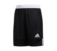 adidas Unisex Kids 3G Speed Reversible Shorts, Black / White, 11-12 Years