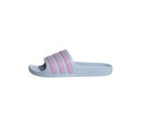 adidas Adilette Aqua Slides Kids, Glow Blue/Bliss Lilac/Glow Blue, 12 UK Child