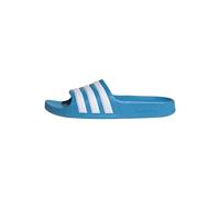 adidas Unisex Kids Adilette Aqua Slides Kids Slipper, Solar Blue / Cloud White / Solar Blue, 11 UK Child