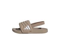 adidas Unisex Kids Adilette Estrap 2.0 Slides Children Sandal, trace khaki/trace khaki/ftwr white, 13 UK Child