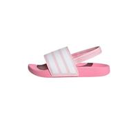 adidas Unisex Kids ADILETTE ESTRAP SLIDES CHILDREN, Clear Pink/Cloud White/Bliss Pink, 11.5 UK Child