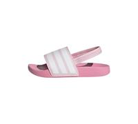 adidas Adilette ESTRAP Slides Children, Clear Pink/Cloud White/Bliss Pink, 11 UK Child