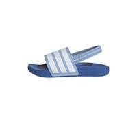 adidas Unisex Kids ADILETTE ESTRAP SLIDES CHILDREN, Clear Sky/Cloud White/Bright Royal, 1 UK