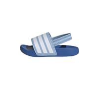 adidas Unisex Kids ADILETTE ESTRAP SLIDES CHILDREN, Clear Sky/Cloud White/Bright Royal, 13 UK Child
