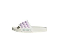 adidas Off-White Multi Adilette Shower Girls Youth Slides UK 4 (EU 36)