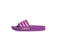 adidas Unisex Kids Adilette Shower Slides Purple Burst/Bliss Pink/Semi Ice Tangerine 3 UK 35 EU