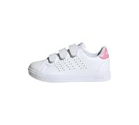 adidas Unisex Kids Advantage Base 2.0 Shoes Children, Cloud White/Bliss Pink/Core Black, 1 UK