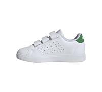 adidas Unisex Kids Advantage Base 2.0 Shoes Junior, Cloud White/Cloud White/Green, 6 UK