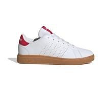 adidas Unisex Kids Advantage Base 2.0 Shoes Junior, FTWR White/Pure ruby/GUM10, 4 UK
